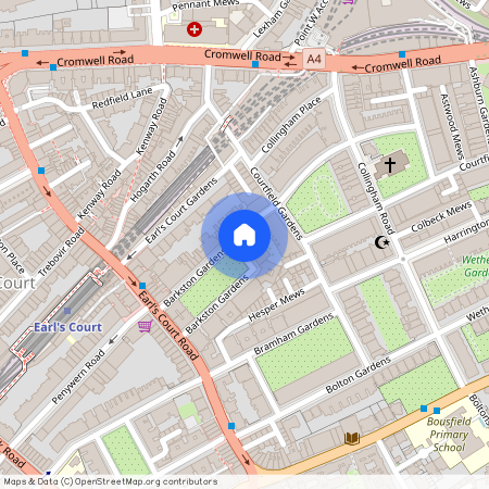 Barkston Gardens, London SW5