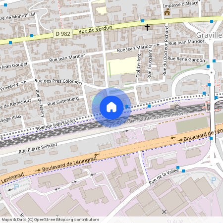 Quartier Graville, rue Jean Jaurès, 76600, Le Havre