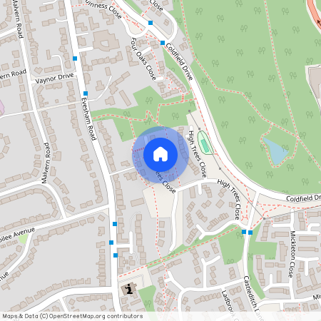 High Trees Close, Redditch