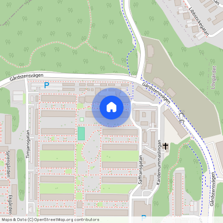 Gårdstensberget, Göteborg, Västra Götaland, Saffransgatan 7 .