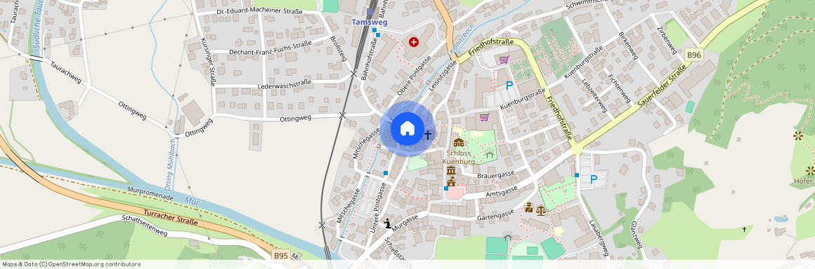 5580 Tamsweg, Postplatz 3