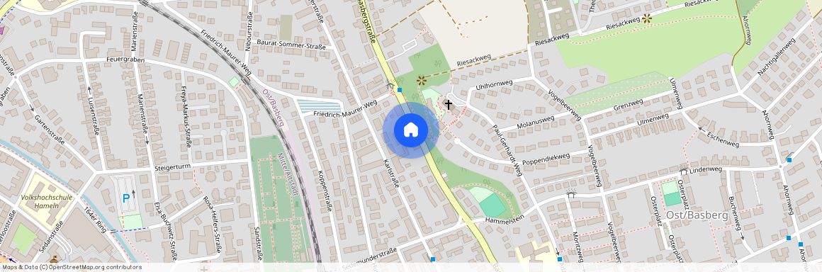 Basbergstraße 75, 31787 Niedersachsen - Hameln