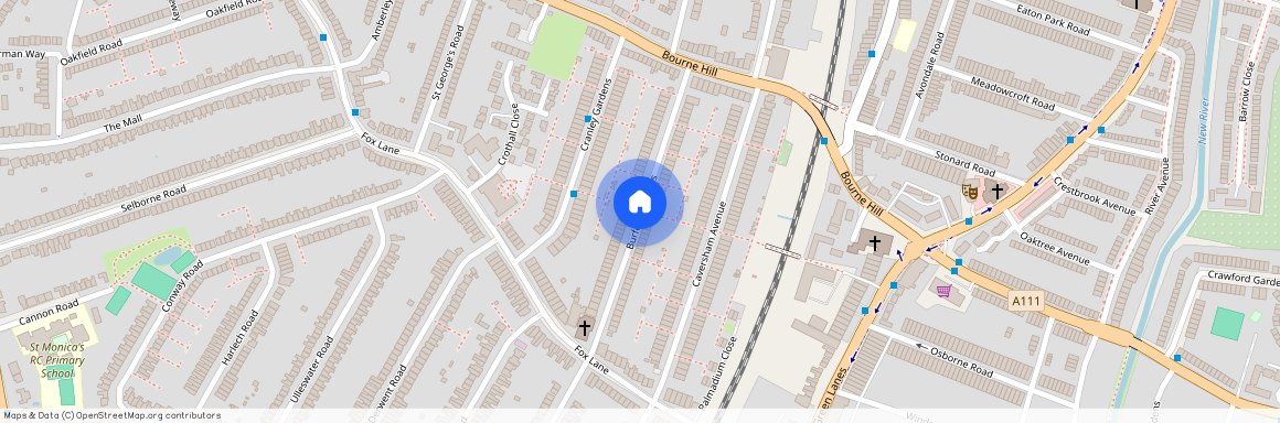 Burford Gardens, Palmers Green, N13