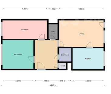Pronájem bytu 3+1 69 m² - Photo 6