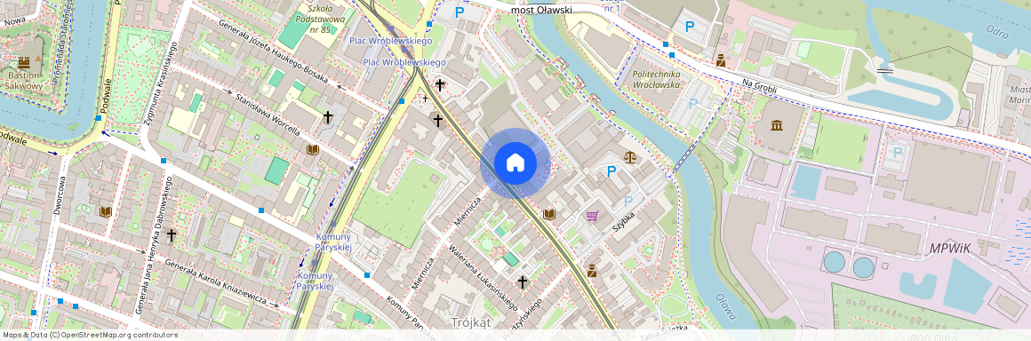 ul. gen. Romualda Traugutta, Przedmieście Oławskie, Krzyki, Wrocław, dolnośląskie