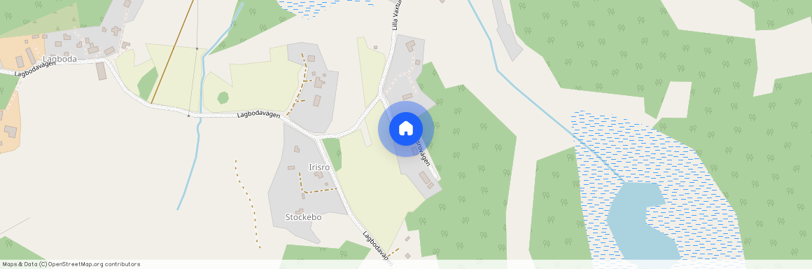 Irisrovägen, Norrtälje