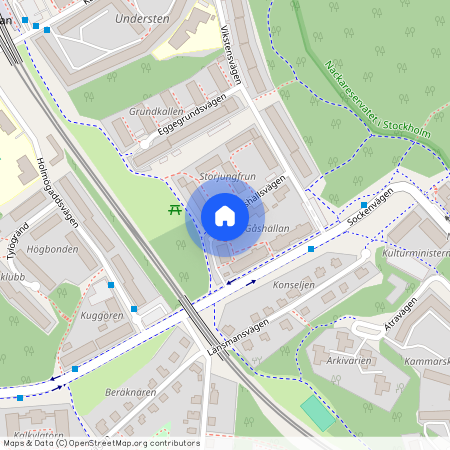 Gåshällsvägen 9, Kärrtorp