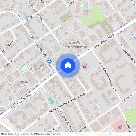 ul. Fryderyka Chopina, Mysłowice, śląskie