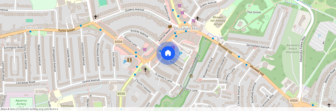 Hillfield Park, Muswell Hill, London, N10