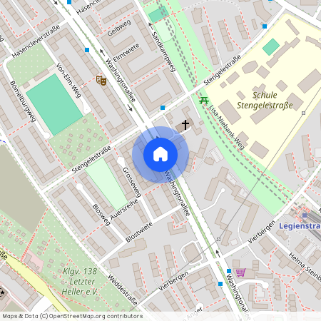 Washingtonallee, 22111, Hamburg