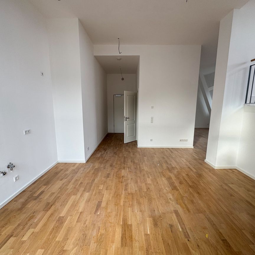 Erstbezug-Hochwertige drei Zimmerwohnung mit Dachterrasse im historischen Kloster Marienborn! - Photo 1