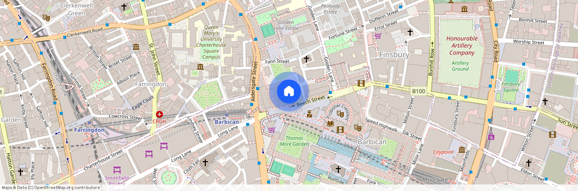 Bryer Court, Barbican, City Of London