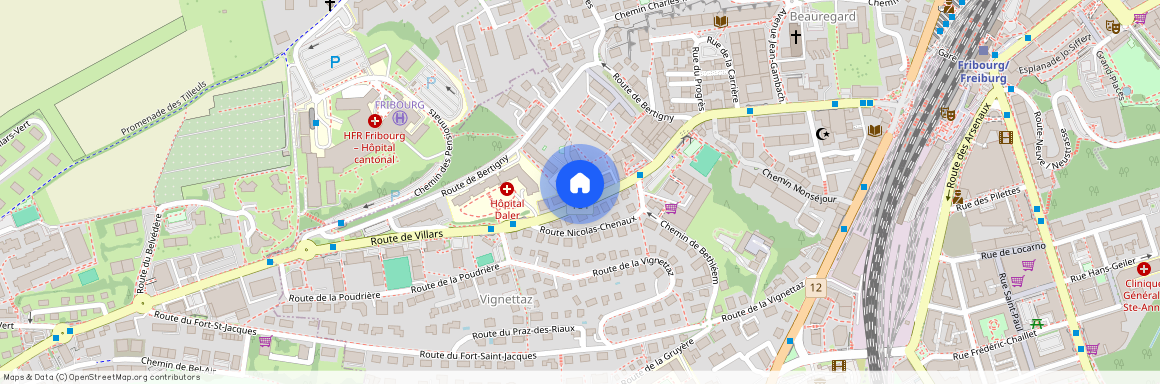 Route de Villars 27 1700 Fribourg