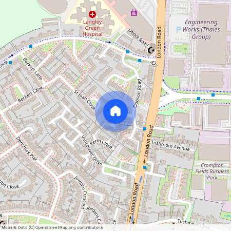 Ivanhoe Close, Langley Green, Crawley, West Sussex. RH11 7UF