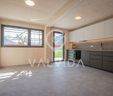 Moderne 1.5-Zimmer-Mietwohnung in Gampel - Erstbezug mit traumhafte... - Photo 2