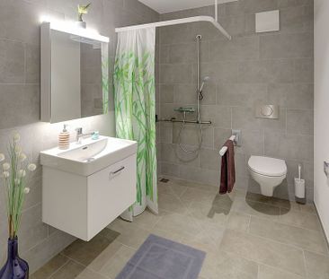 2.5 Zimmer, 56 m², EG - Foto 3