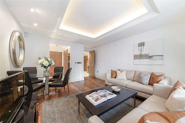 Stylishly furnished one bedroom flat in a prestigious development in Knightsbridge with 24hr concierge, pool and gym facilities. - Photo 1