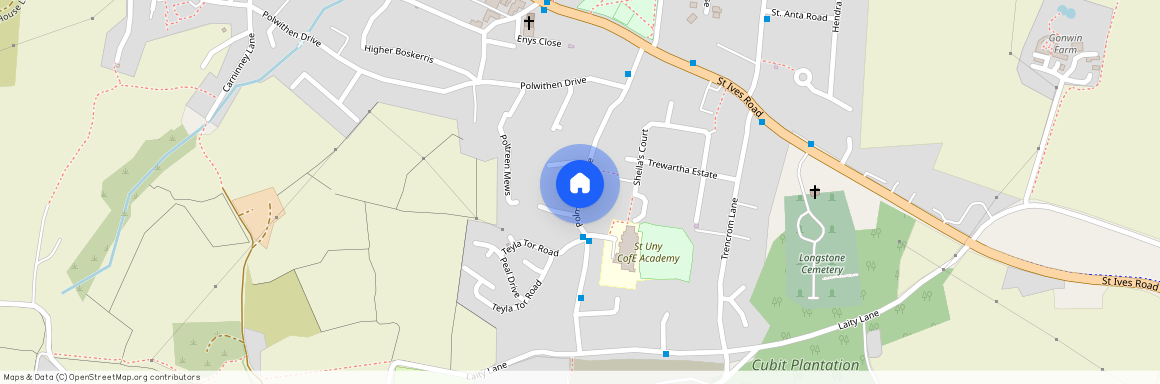 Polmennor Drive, Carbis Bay