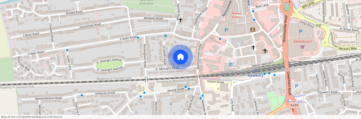 St Nicholas Road, Newbury, RG14