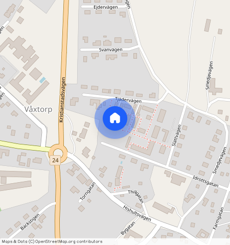 Tjädervägen 11 D, Våxtorp