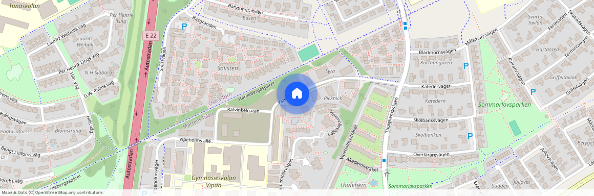 Lund, Vipeholms allé, 8 B, 22466