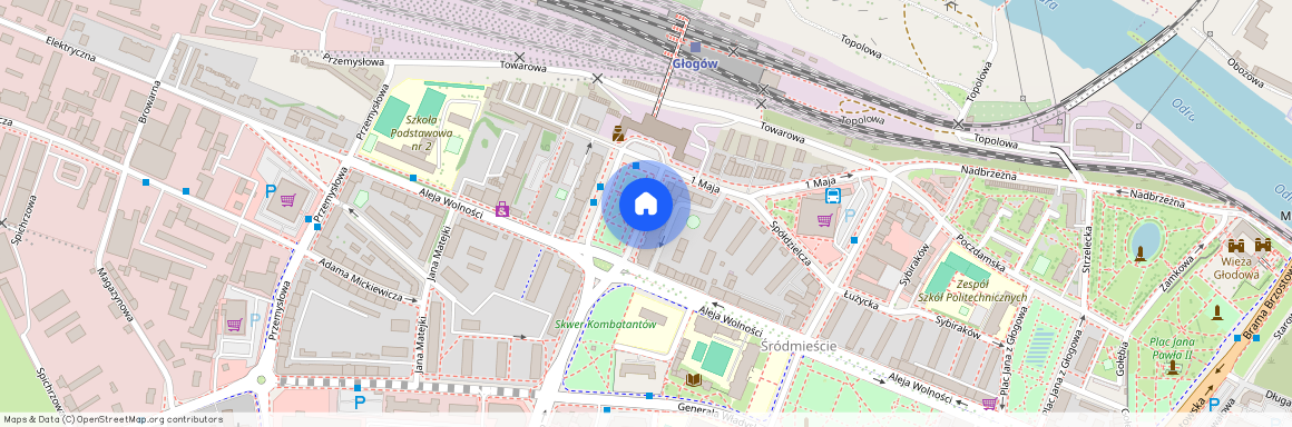 pl. Plac 1000-lecia, Głogów, głogowski, dolnośląskie