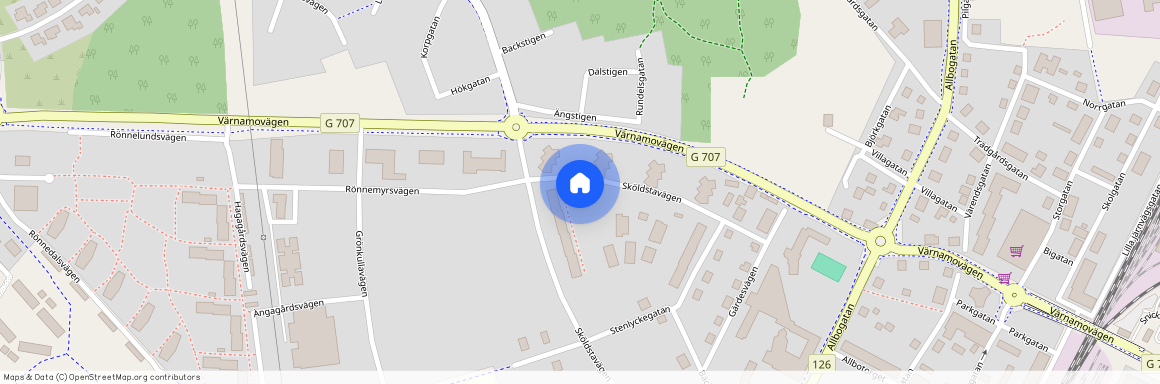 Alvesta Västra, Kronoberg, Sköldstavägen 34 B