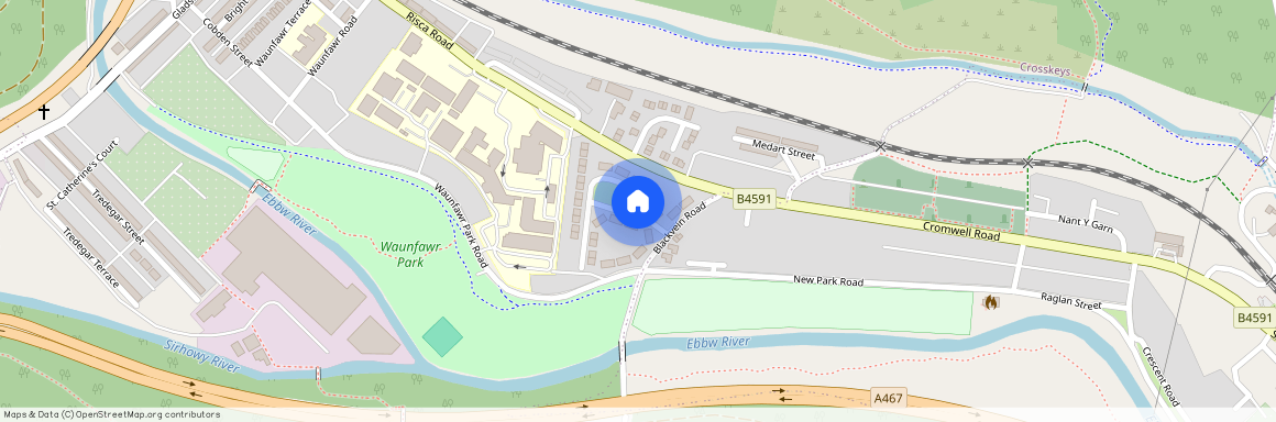 Waunfawr Gardens, Cross Keys, Newport. NP11