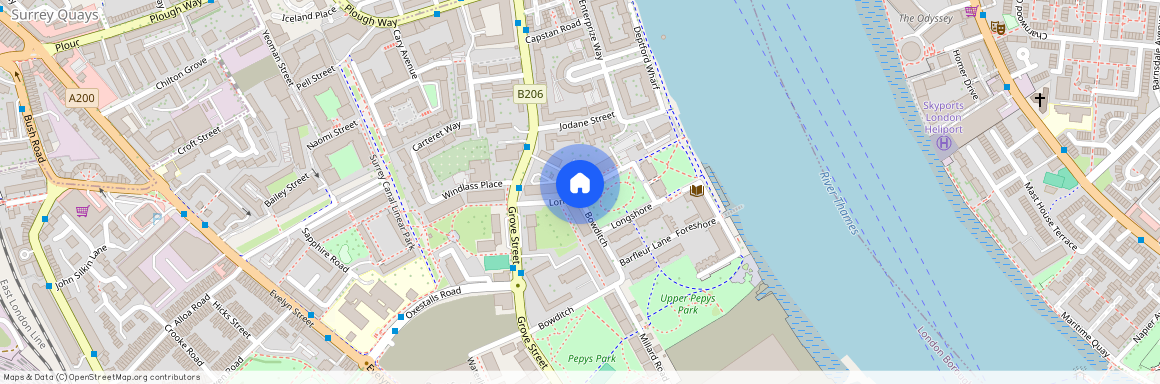 Longshore, Deptford SE8, London