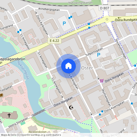 Nyköping, Östra Kyrkogatan, 32 A, 61133