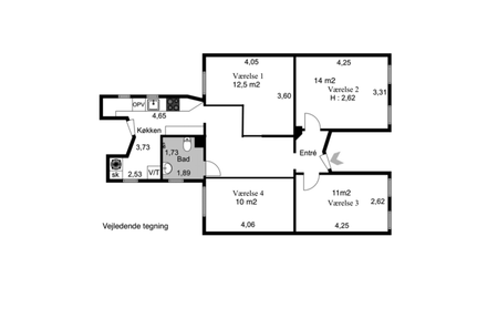 Nørre Allé 61, 1 - Foto 5