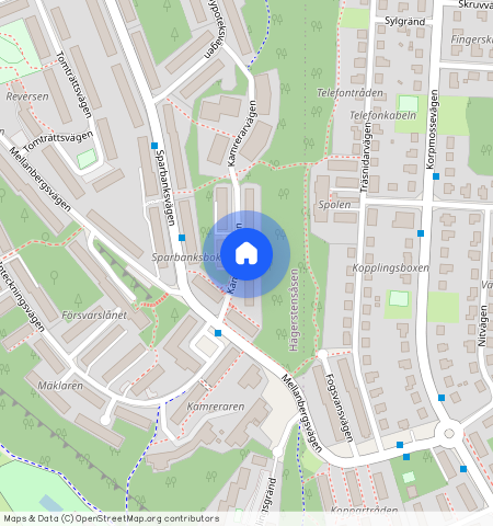 Kamrerarvägen 14, Hägerstensåsen