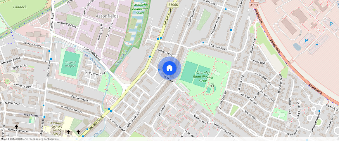 Oxford Gardens, Stafford, ST16