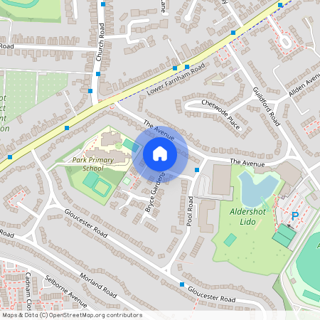 George Gardens, Aldershot, Rushmoor, GU11