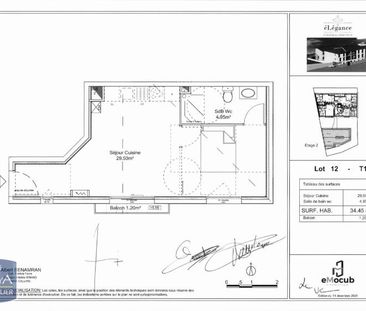Location Appartement 1 pièce 34m² COUZON AU MONT D OR 69270 - Photo 2