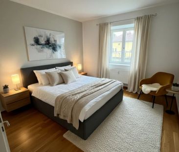 Gemütliche Zwei-Zimmer-Oase in Hergottwiesgasse: Modernisiert, WG-t... - Photo 1