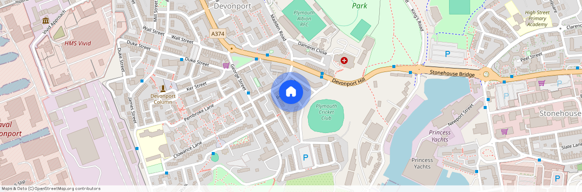 Mizzen Road, Plymouth, PL1