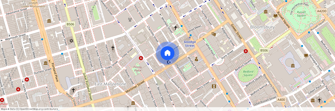 Charlotte Street, London W1T