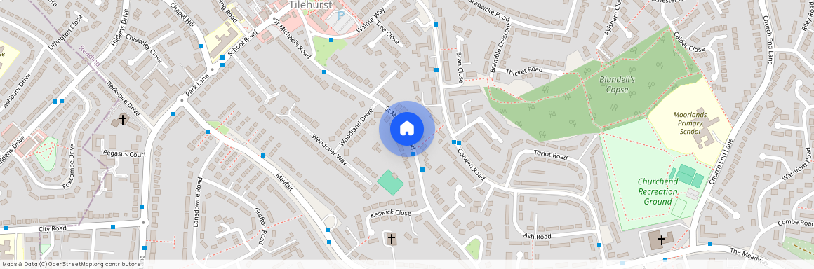 St. Michaels Road, Tilehurst, Reading