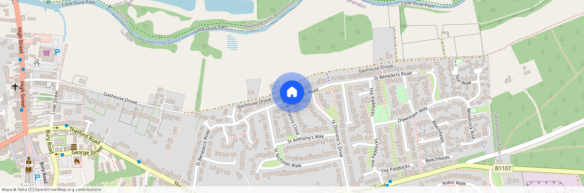 St. Benedicts Road, Brandon, Suffolk, IP27