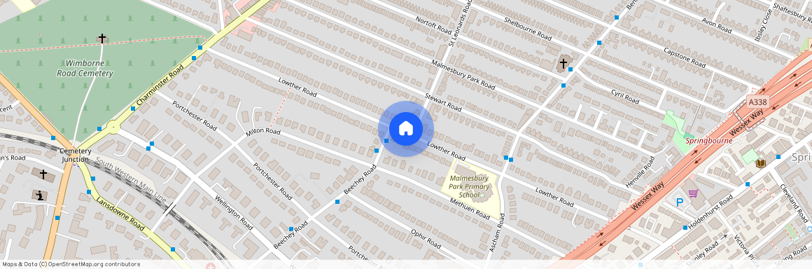 Bournemouth Lowther Road Charminster, BH8, Dorset