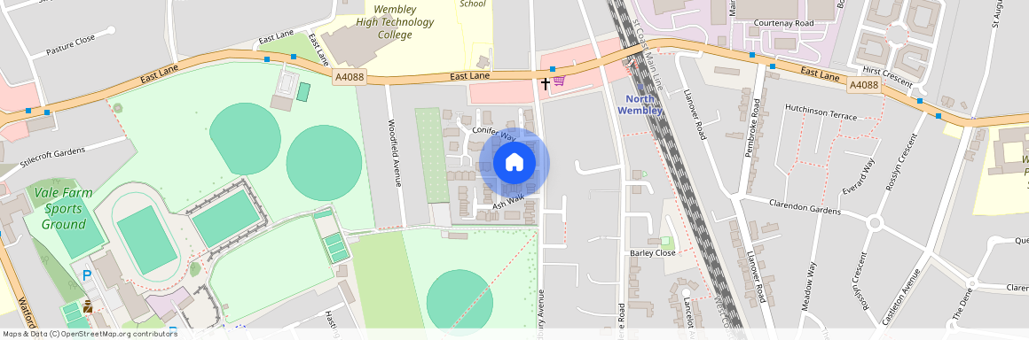 Ash Walk, Wembley, HA0