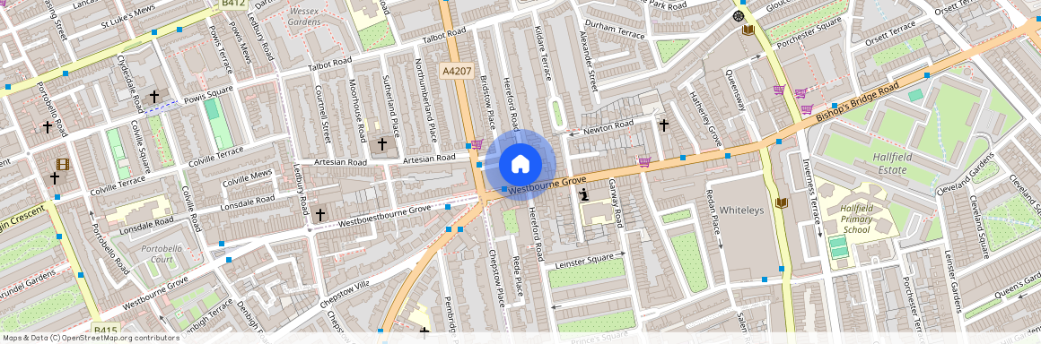 Hereford Road, Hereford Road, W2