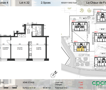 Très bel appartement de 2.5 pièces entièrement neuf - Photo 5
