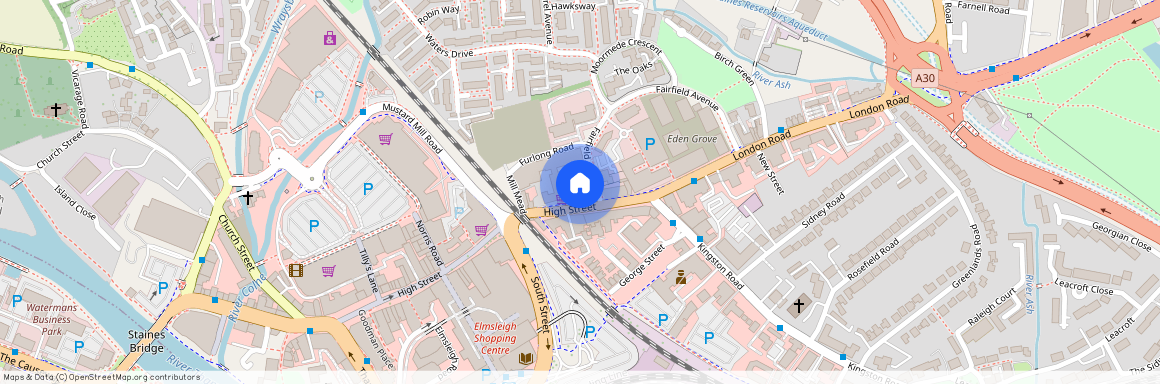 Kempton House, 122 High Street, London Square, Staines-Upon-Thames, TW18