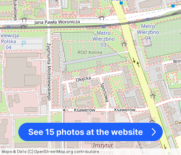 Mokotów,ul.Okęcka, 38 m²,2 Pokoje,Widna Kuchnia,Metro Wierzbno,Piwnica - Photo 1