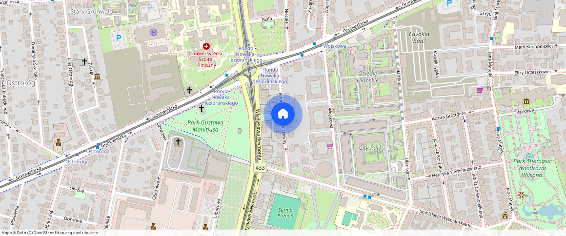 Poznań Grunwald, Kazimiery Iłłakowiczówny