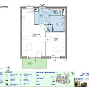 2-Zimmer-Wohnung mit Balkon, Top 8 - Photo 2