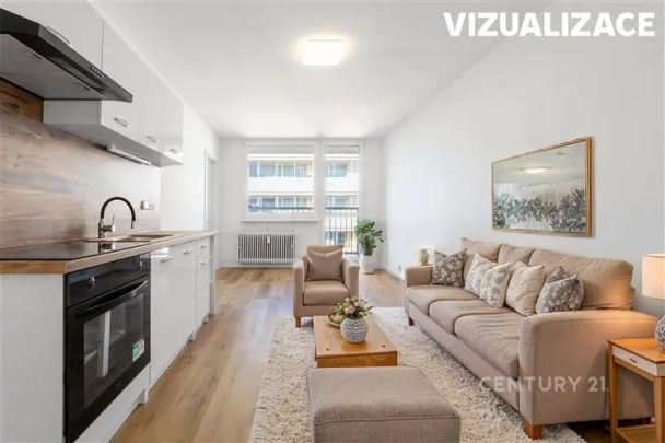 Pronájem bytu 2+1 po kompletní rekonstrukci, ul. Brněnská, Most – 11. patro, volný od 1. 7. - Fotografie 1