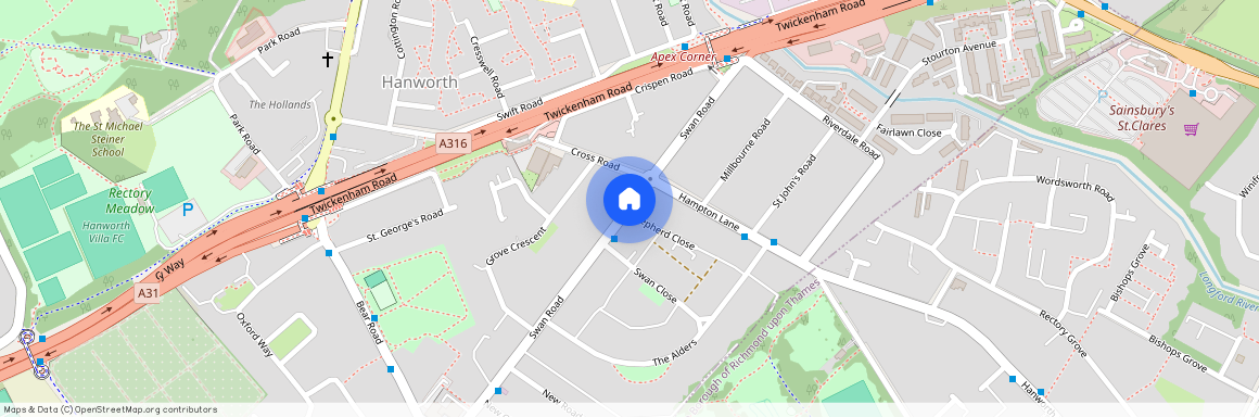 Swan Road, Hanworth, Feltham, TW13